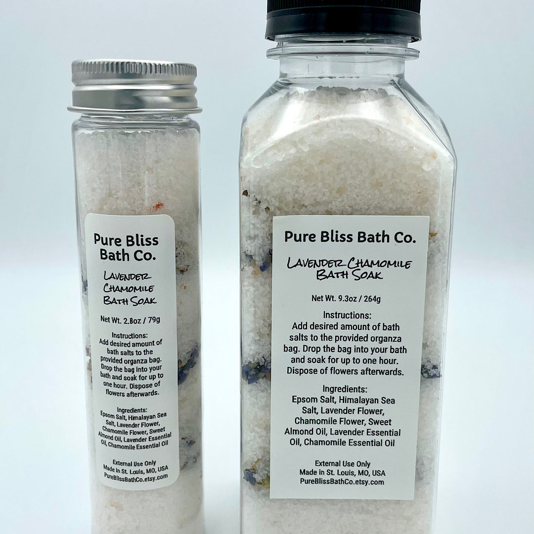 Lavender & Chamomile Bath Soak