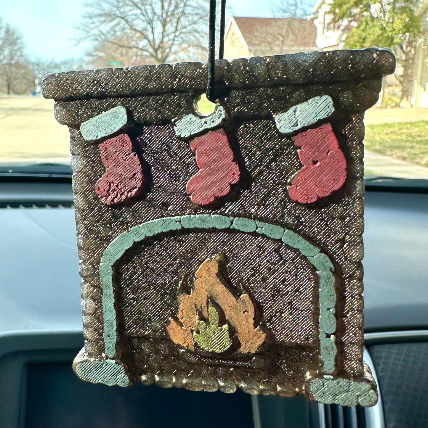 Fireplace Car Freshie