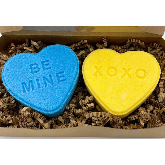 Candy Heart Bath Bomb Set