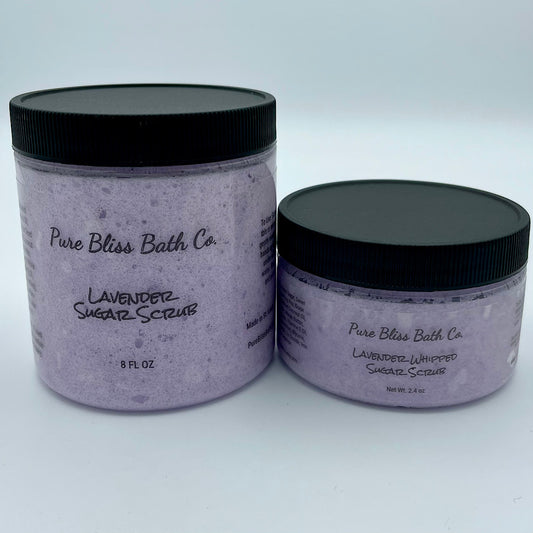 Lavender Emulsified Whipped Sugar Scrub