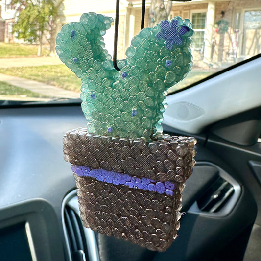 Cactus Car Freshie